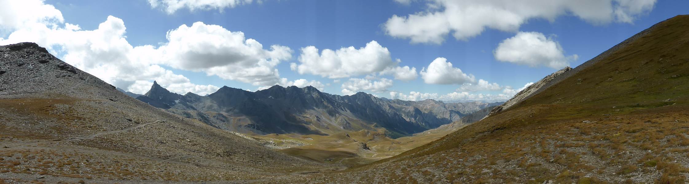 Col de Chamoussière : Panorama