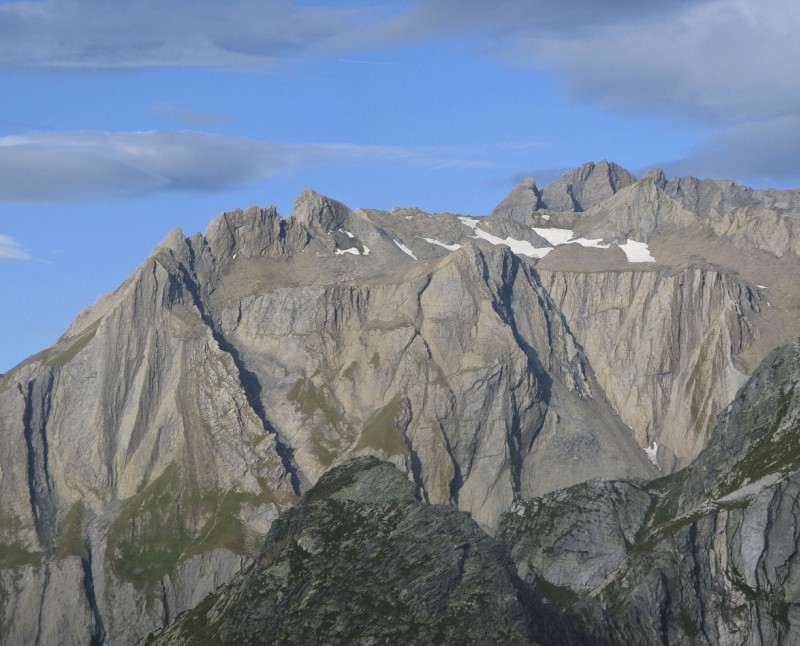 Col du Grand St bernard : Versant valdotain