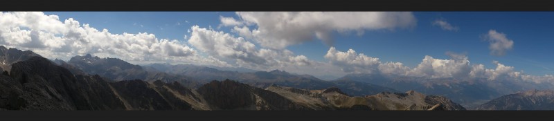 #16 Pointe de la Saume : Pano vers le S/O Pointe de la Saume : Pano vers le S/O
