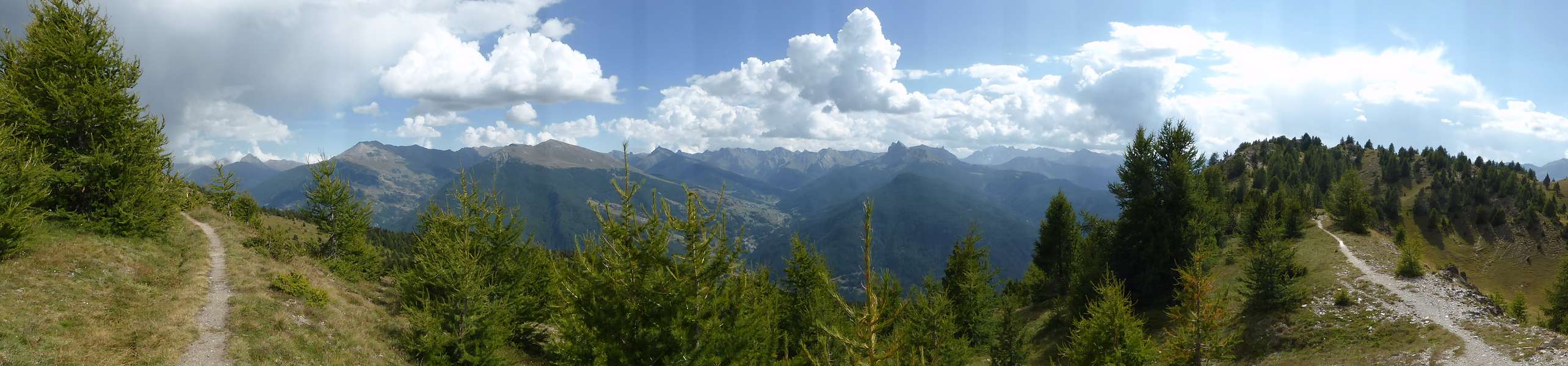 Col de la Crêche : Panorama