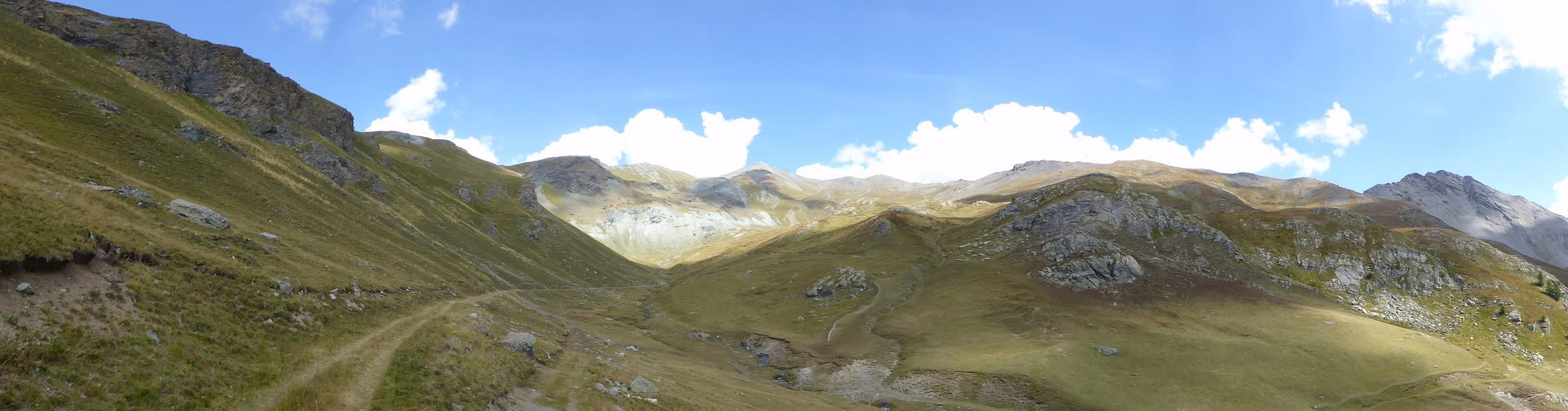 Piste Montée : Arrivée au canal