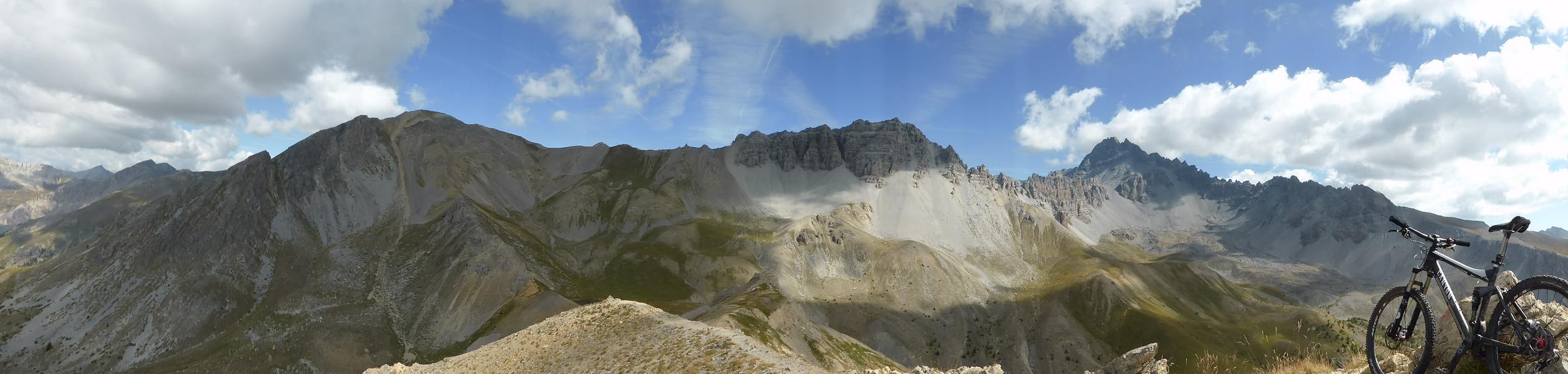 Crête du Tronchet : Panorama