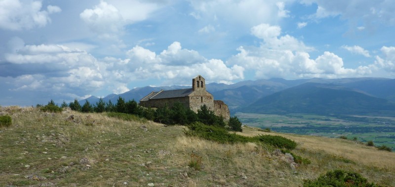 Santa Maria de Belloc : superbe point de vue sur la Cerdagne