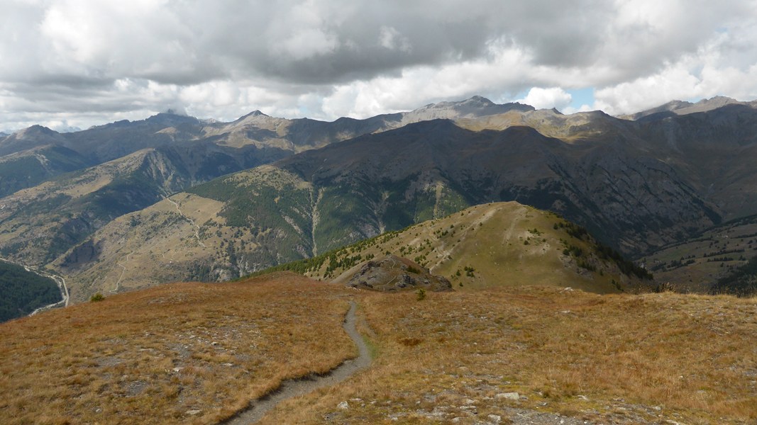 Crête de Gilly : C'est parti pour la descente :-)