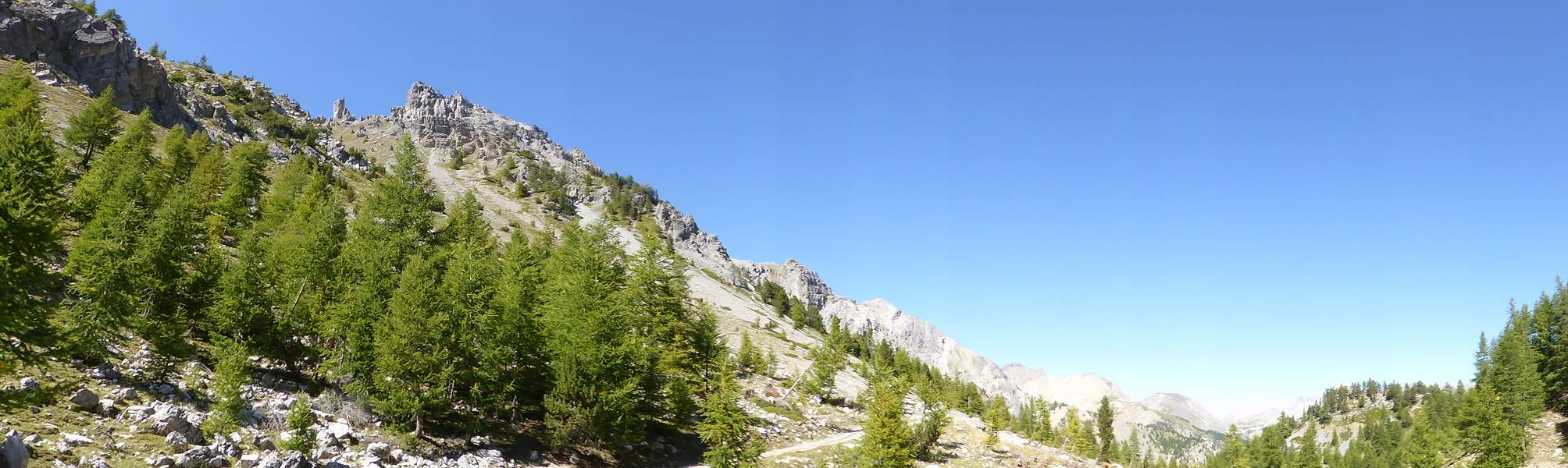 Piste Montée : Panorama