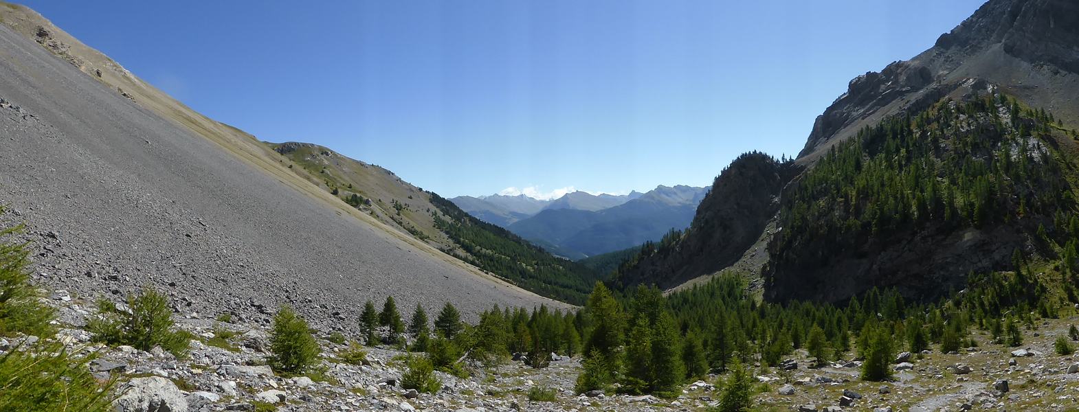 Sentier Descente : Panorama