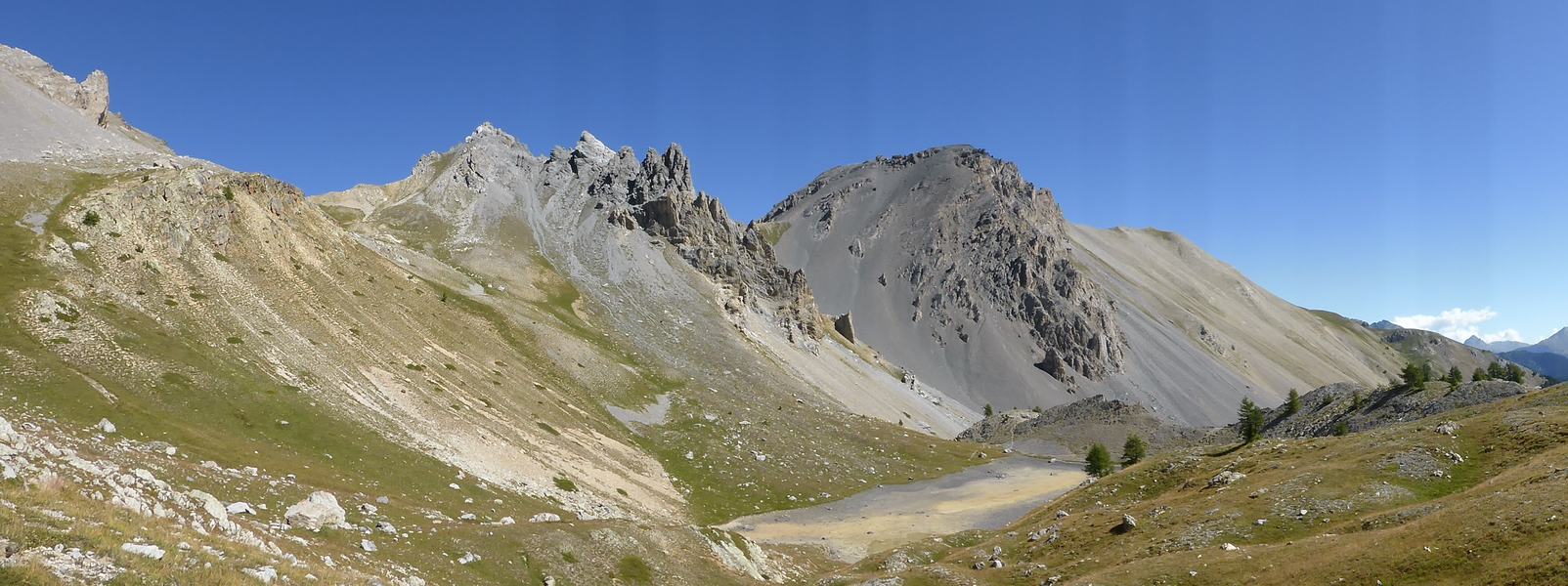 Sentier Descente : ... tout le long ...