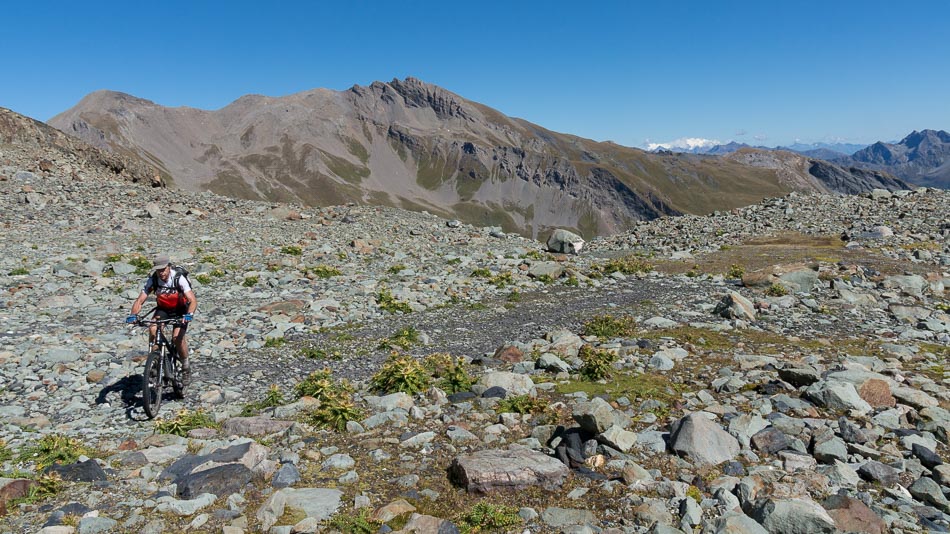 Pointe du Fornet et Mont Oulle : Ca roule pour Etienne