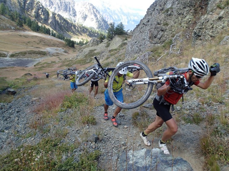#7 Portage : Col Vert (photo Etienne H) Portage : Col Vert (photo Etienne H)