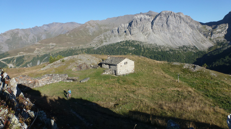 Chalet de la Turra : Derniers mètres de D+