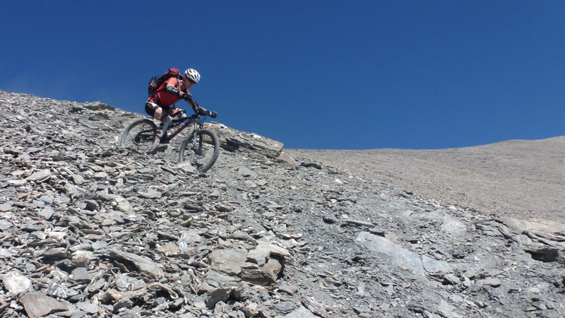 #7 Punta Nera : Section raide vers 2900 m Punta Nera : Section raide vers 2900 m