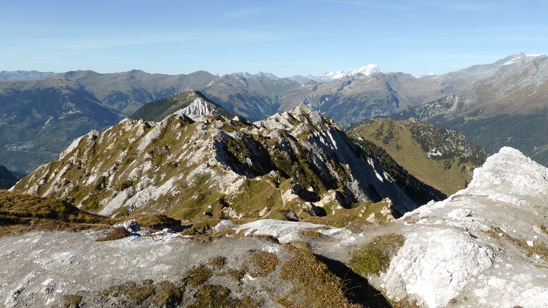 Crête du Mont Charvet : ... traversée ...