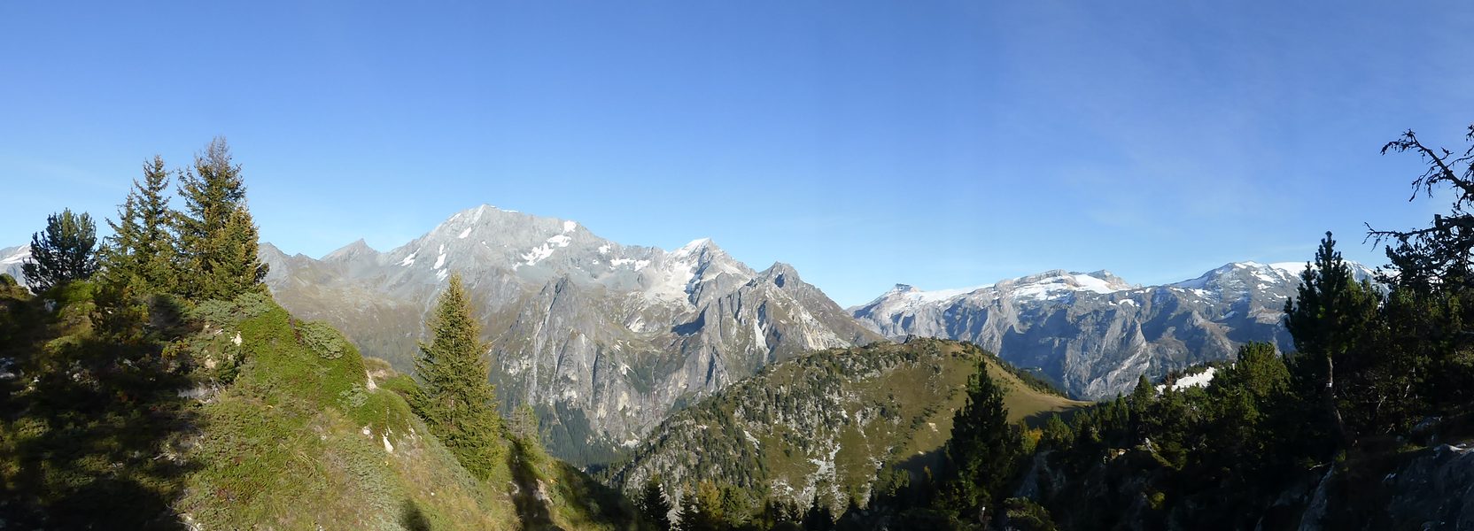 Sentier Montée : Panorama