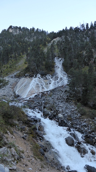 Torrent de La Rosière : Cascade