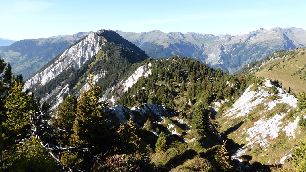 Crête du Mont Charvet : ... La Dent