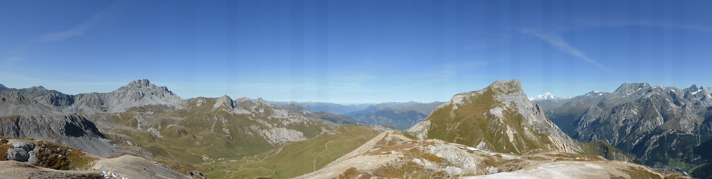 Petit Mont Blanc : Panorama