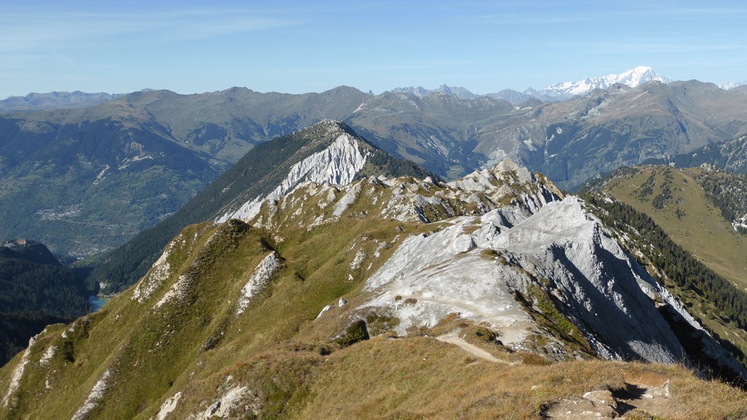 Crête du Mont Charvet : Début du bonheur ...