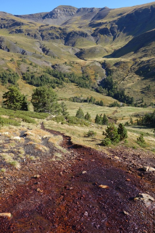 #8 Source ferrugineuse : Dans le premier tiers de la première descente Source ferrugineuse : Dans le premier tiers de la première descente