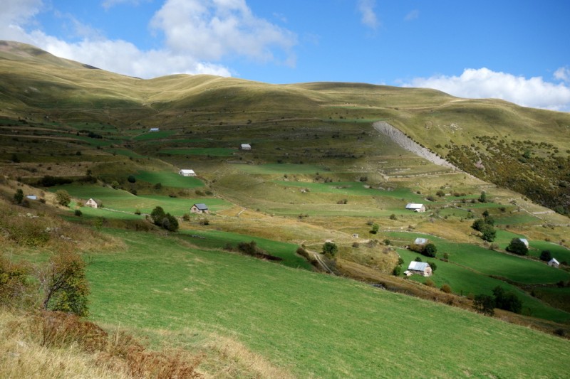 #15 Remontée au col de la Guardia : Un petit air de Suisse Remontée au col de la Guardia : Un petit air de Suisse