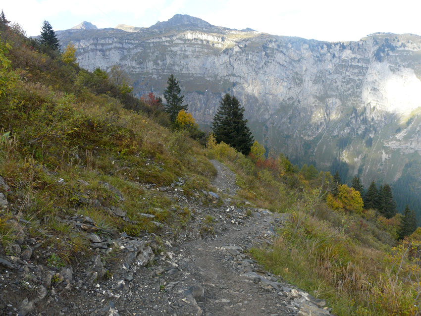 Descente : Jolie après le Collet