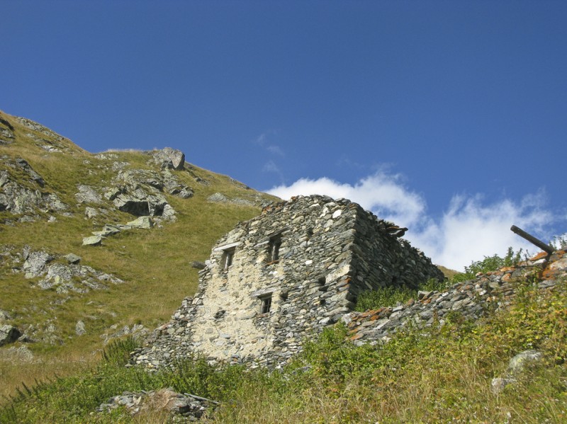 Termignon : Ruines de Montafia dessus