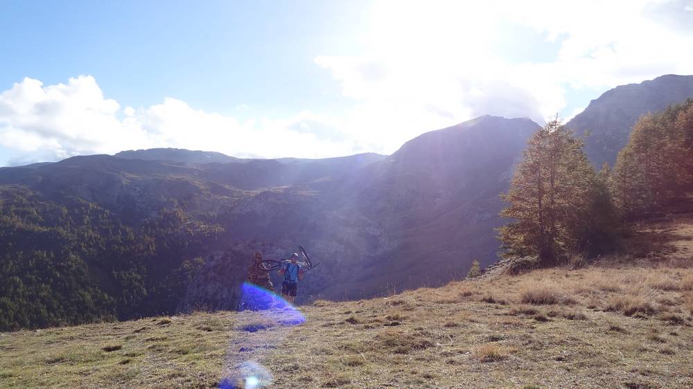 col de Tramouillon : dernière montée du jour