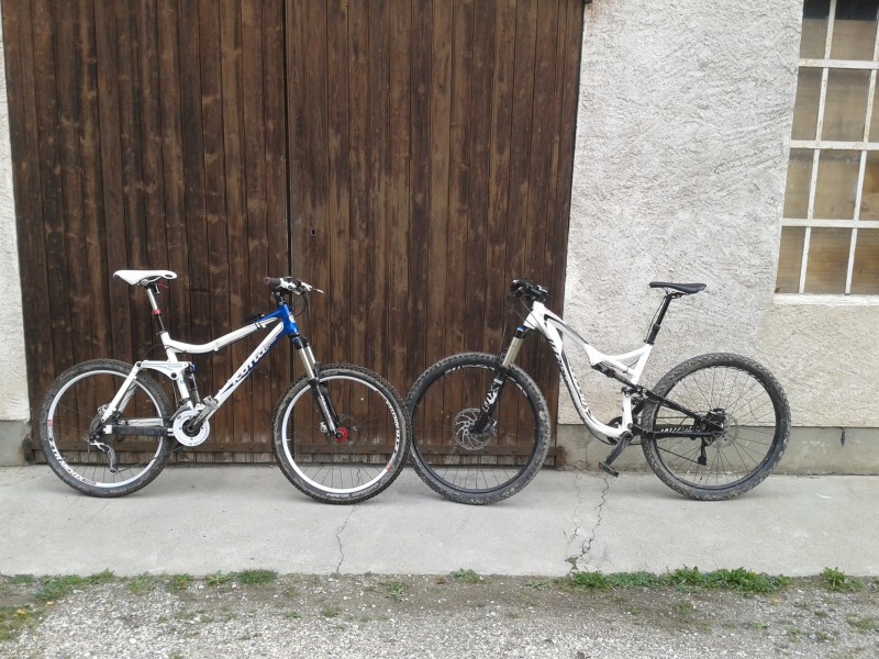 #1 photo1 : Le Kona et le Spé, en taille L la taille des roues n photo1 : Le Kona et le Spé, en taille L la taille des roues n'est pas trop choquante