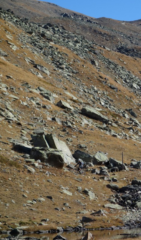 Descente des Bataillères : Variée et assez rapide dans l'ensemble