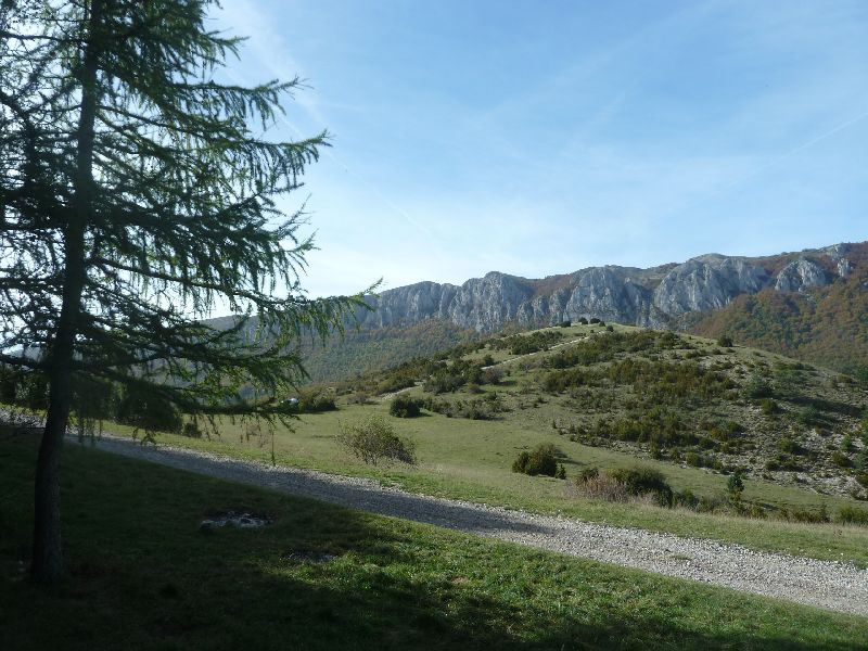 Aco de Guichard : Arrivée sur la D17