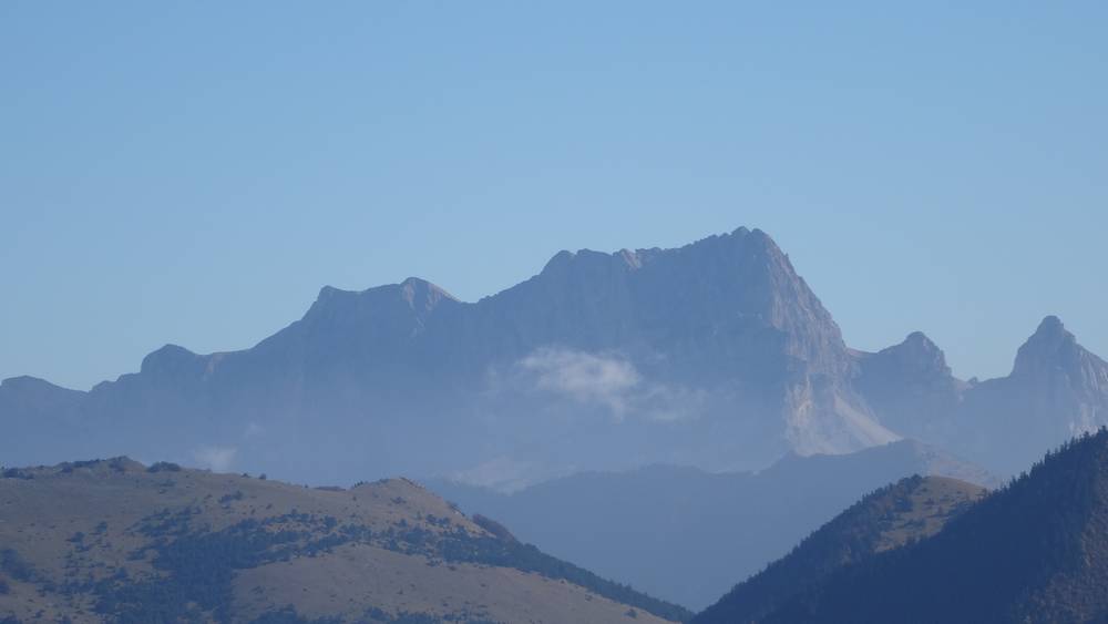 #7 Tete des Vachères : et le col des Aiguilles à sa droite Tete des Vachères : et le col des Aiguilles à sa droite