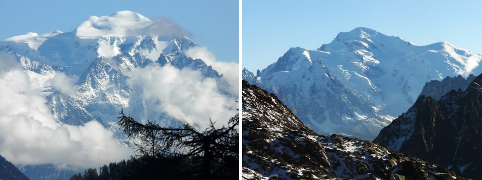 Bonus : Grand Combin / Mont Blanc, l'air de famille