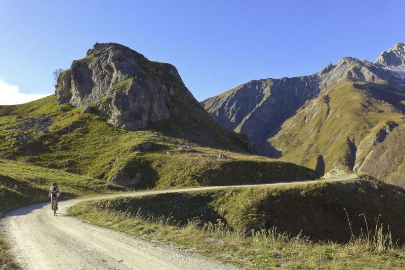 Piste des Encombres : Juste avant d'arriver à Gittamelon