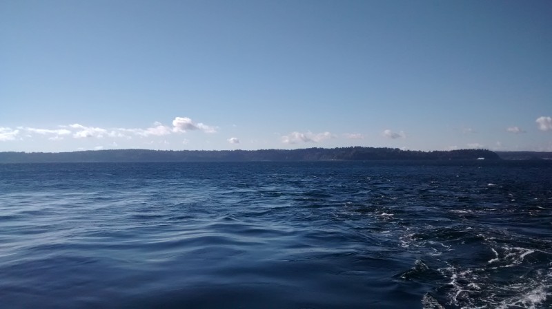 Baie de Seattle : depuis le ferry