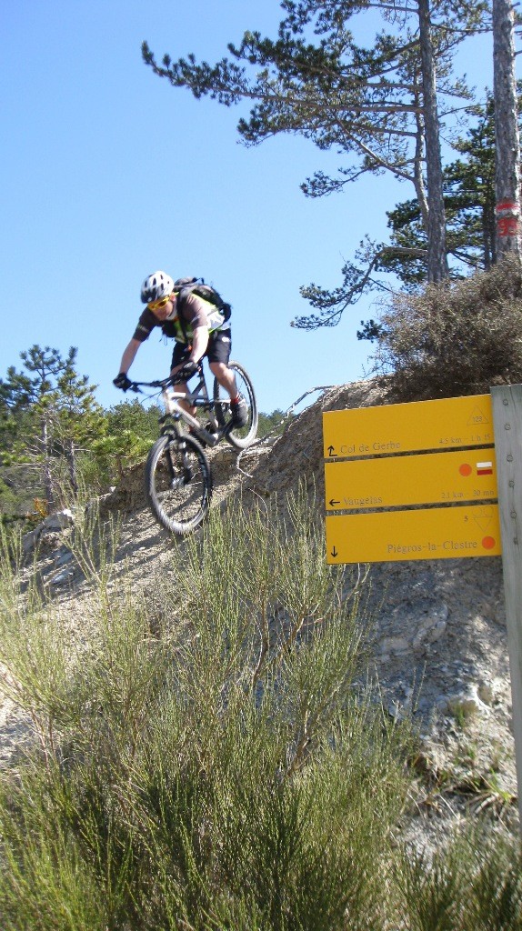 Arrivée au col de la Croix