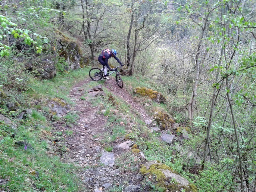 #5 Epingle dans la descente des gorges de Trient Epingle dans la descente des gorges de Trient