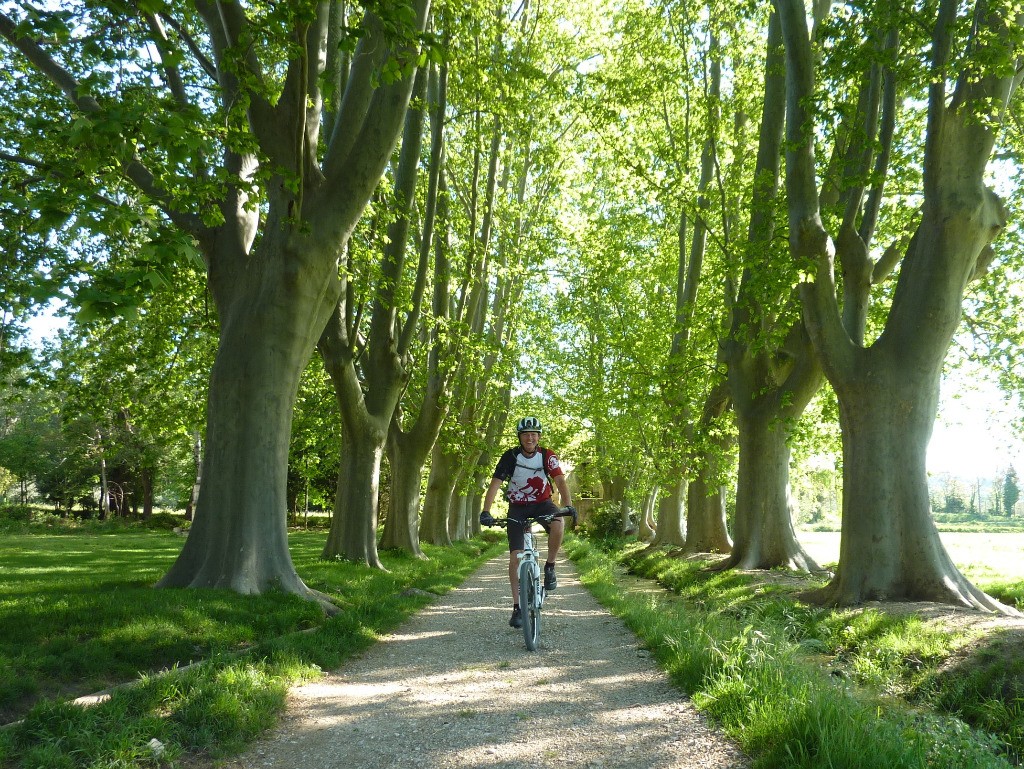 Départ bucolique vers la château d'Escanin
