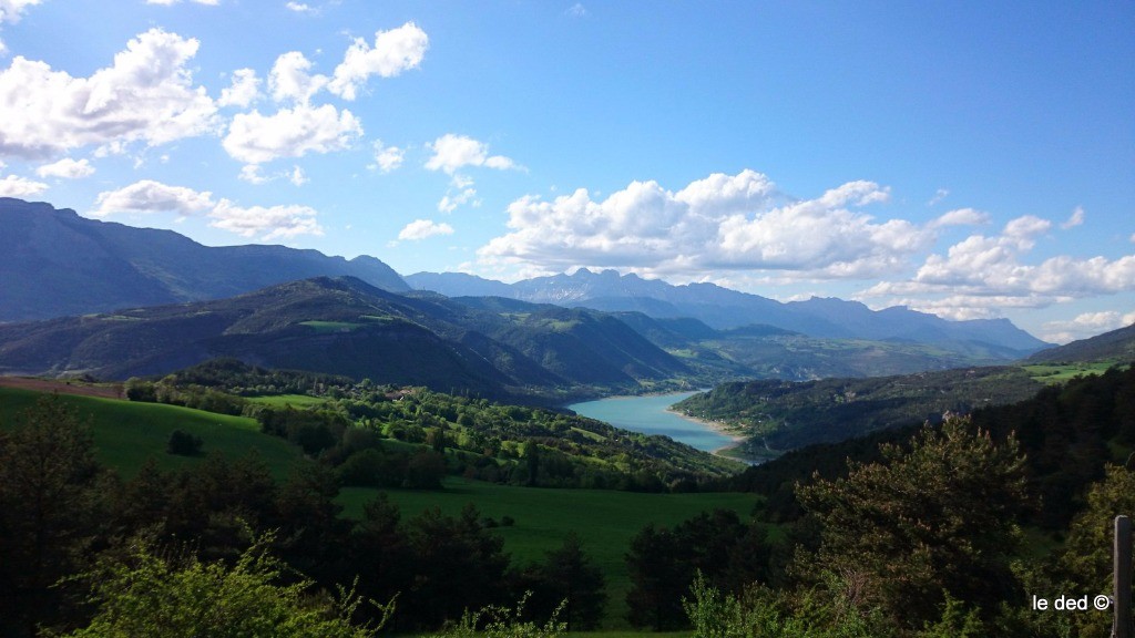 le lac vu du Sud