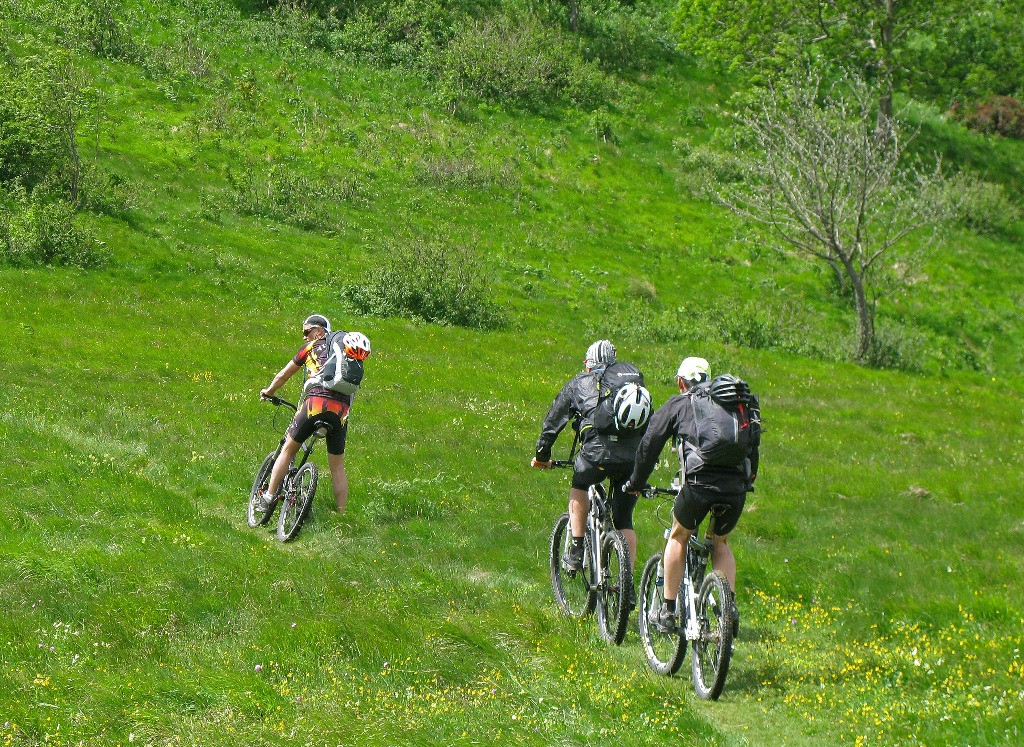 Départ du col de Prione