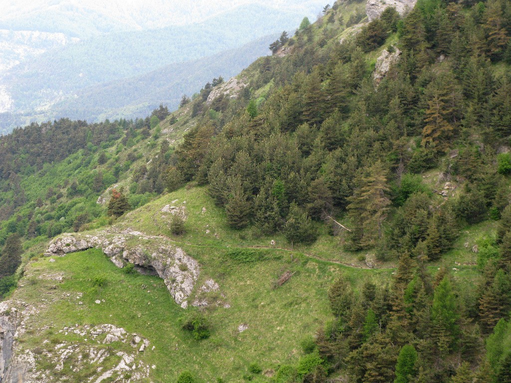 #7 Sentier en encorbellement Sentier en encorbellement