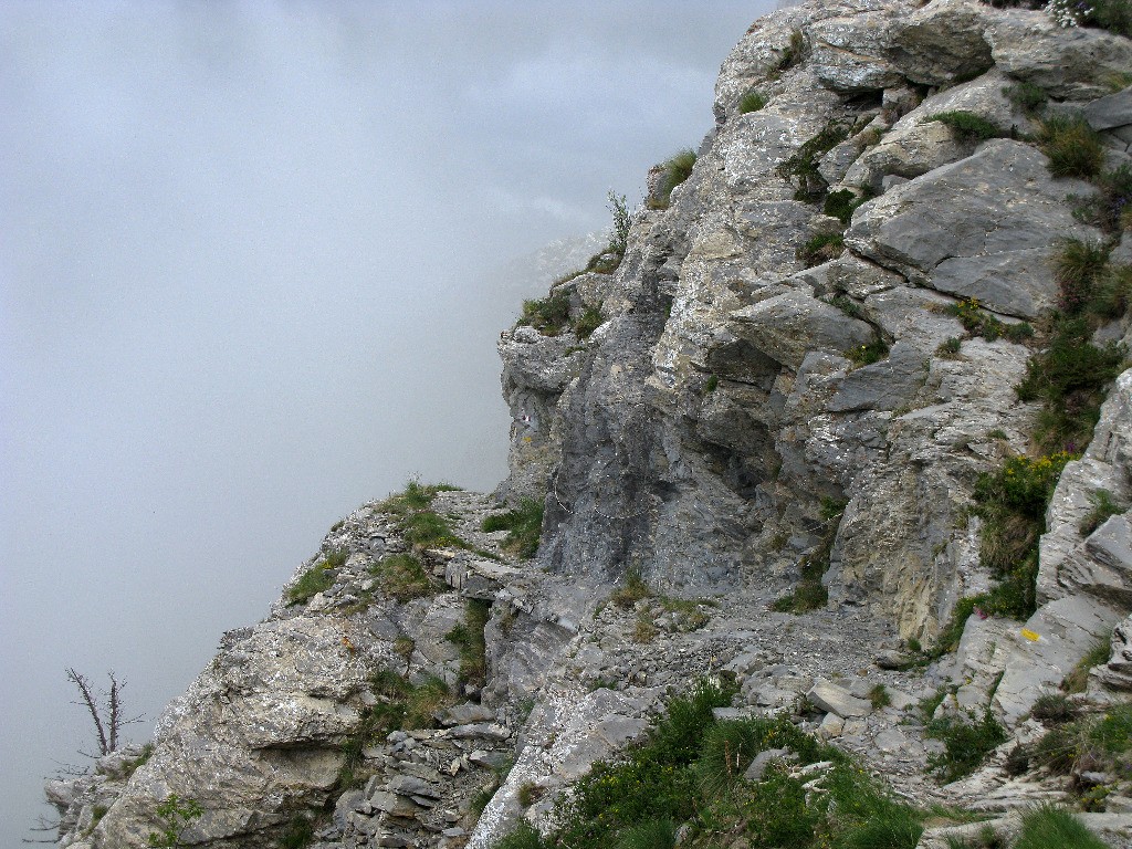 Arrivée au petit col sous le Mont Torrage