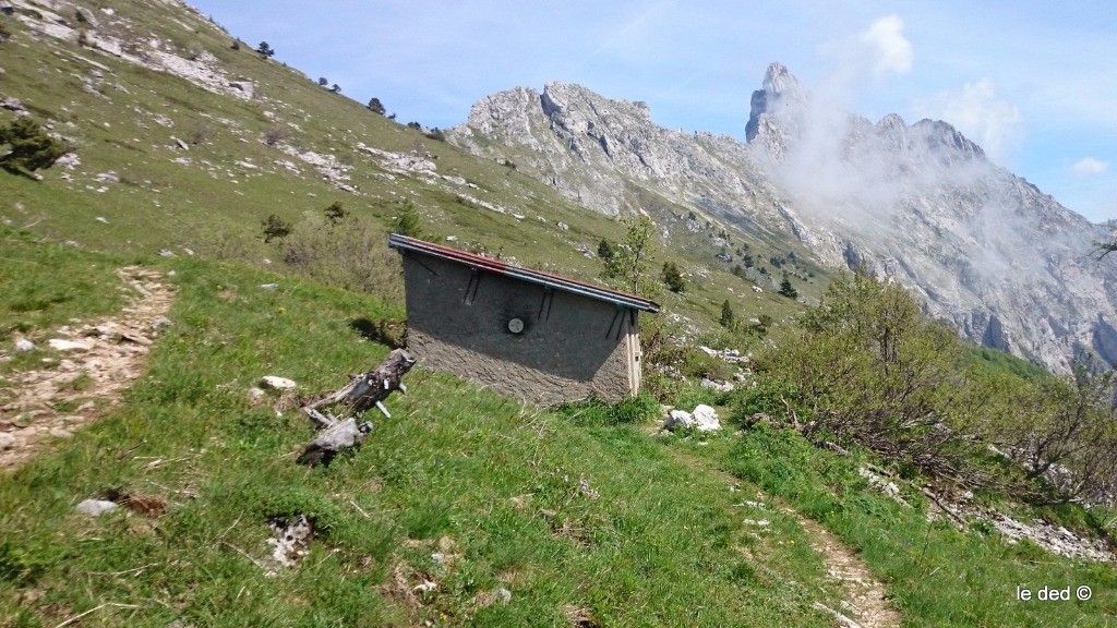 la cabane du col Vert