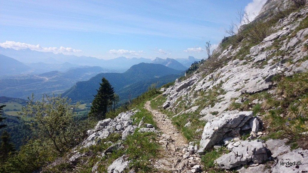 sentier du col Vert