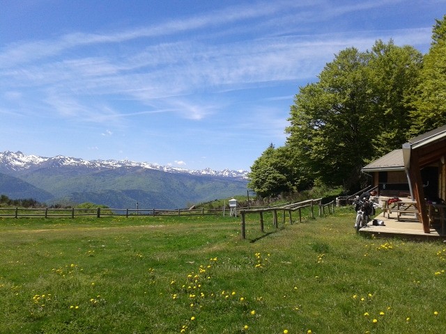 Arrivée au refuge de Chioula