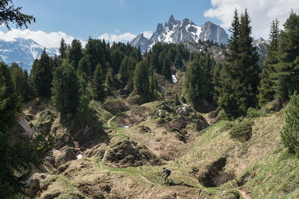 Montée au Col de la Dent