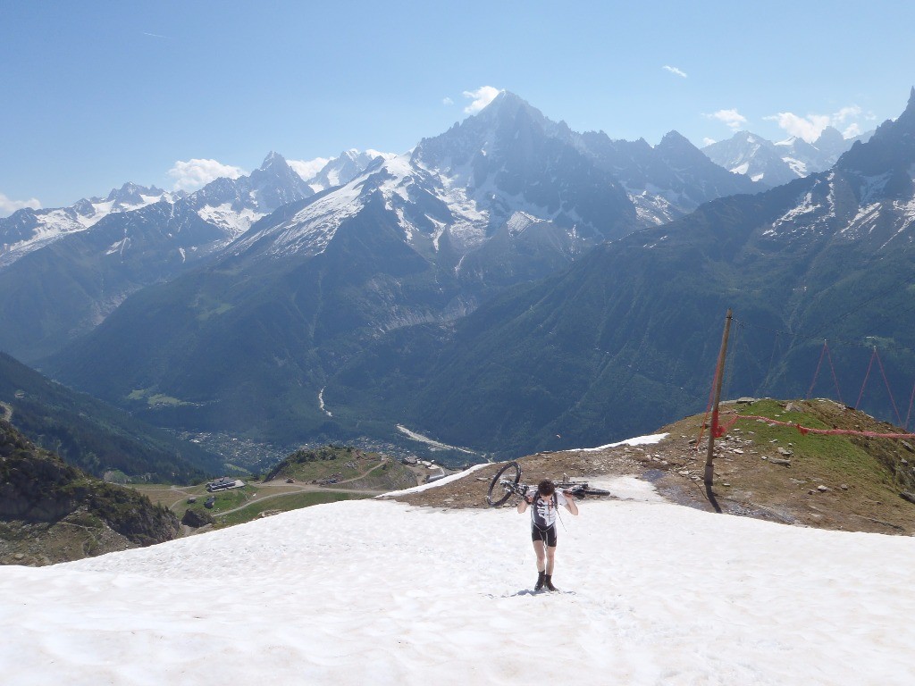 #6 Piste du Brévent : Derrière Alban les Grands Montets. Piste du Brévent : Derrière Alban les Grands Montets.