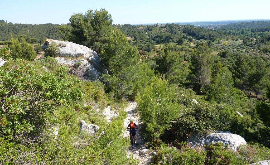 Un petit bout de la vallée des Baux