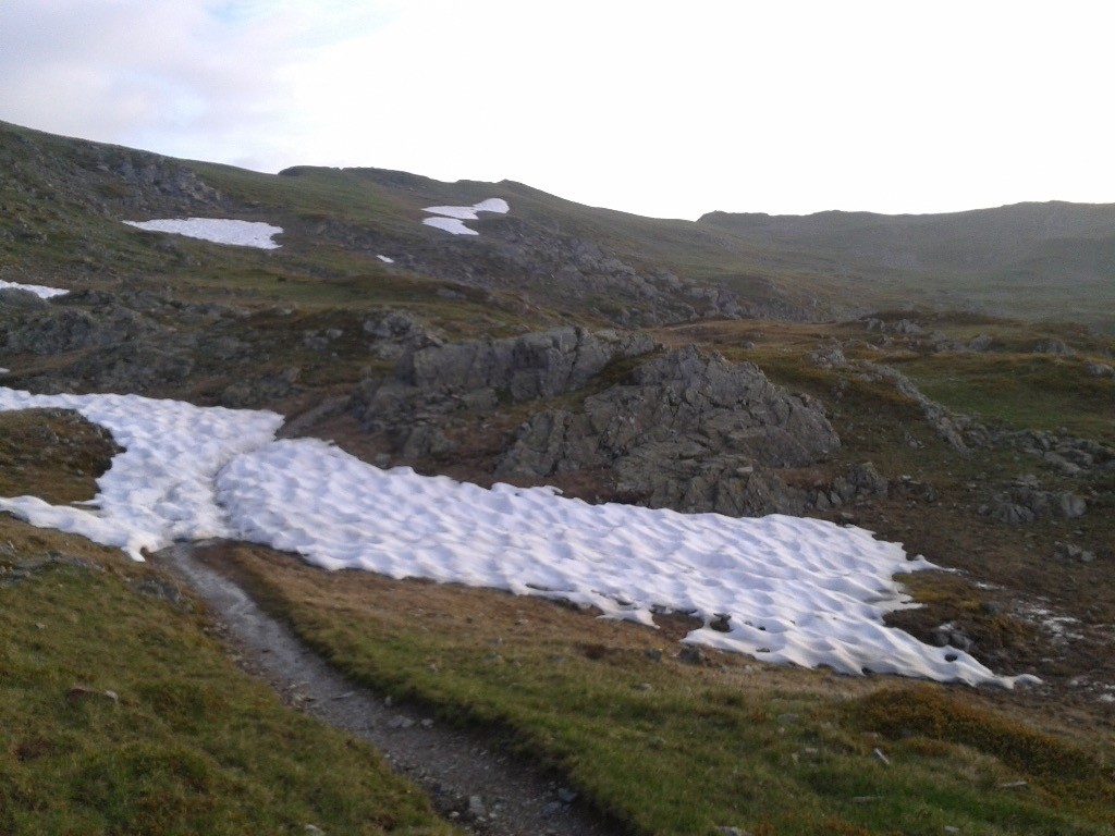 #6 Direction l Direction l'Aiguillette, 2 courts passages en neige