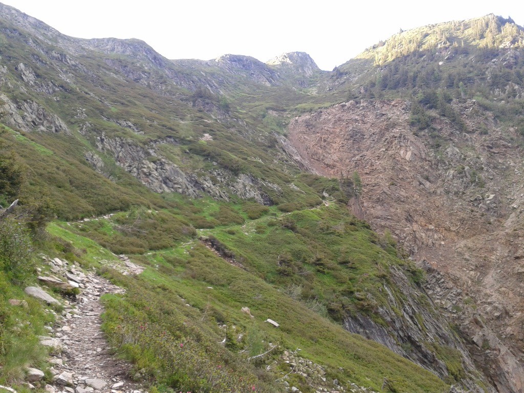 Montée à Bel Lachat, beaucoup trop de NR pour la descente