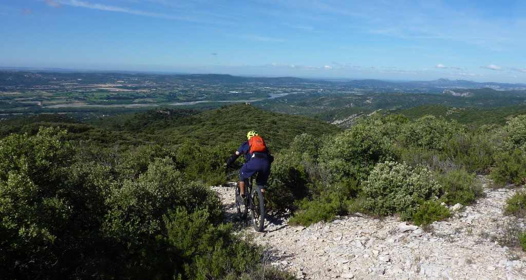 Descente du pic de L'Aigle