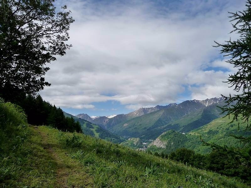 Au dessus de Valloire